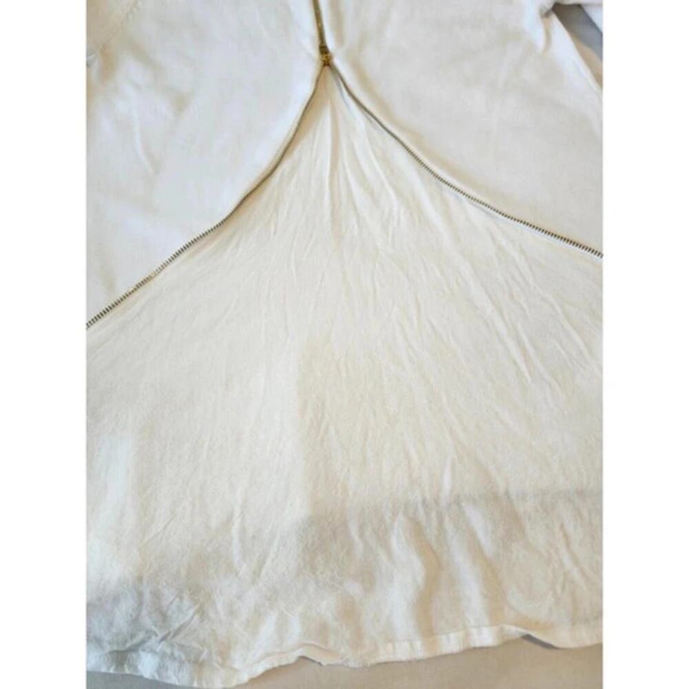 Sogi White Sweater XS 100% Cotton Athleisure Resortwear - Picture 9 of 11